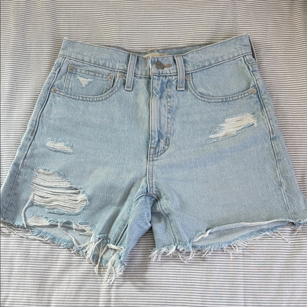 Madewell Relaxed Mid-Length Denim Shorts
